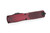Microtech - Ultratech Gen IV T/E Half Tri-Grip Red Abrasion Standard - Tanto - OTF Automatic Knife
