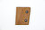Aux Mfg - Pocket Lint Sheath - Light Brown Leather with Yellow Stitching 