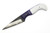 Aux Mfg & Wasteland Forge Collaboration - San Mai Karl - 4.3"  416ss & 80CRV2 Steel Blade w/ Spun Glass & Purple Liners Handle
