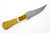 Aux Mfg - Capt. Rikki Edition Pocket Bowie XL V1 - 4"  AEB-L Stonewash Stainless Steel Blade w/ Osage/Faux MOP/Micarta/G-10 Handles