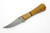 Aux Mfg - Capt. Rikki Edition Pocket Bowie XL V2 - 4"  AEB-L Stonewash Stainless Steel Blade w/ Osage/Micarta/Richlite/G-10 Handles