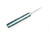 Aux Mfg - Tsume - 1.6"  AEB-L stainless steel Blade w/ Dyed Blue Mammoth Bone Handle