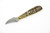 Aux Mfg - Tsume - 1.6"  AEB-L stainless steel Blade w/ Dyed Yellow Mammoth Bone Handle