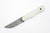 Bone River Co. - All Terrain Mini GEN 2 - 3" Magnacut Steel Fixed Blade W/ Moon White Fiber Glass Handle
