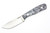 Very Good Knife Company - Traditional Jr. - 3.5" AEB-L Fixed Blade W/ Polar Fat Carbon Handle