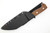 Very Good Knife Company - The Eagle - 6.875" 80CRV2 Fixed Blade W/ Natural Canvas Micarta Handle