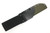 Very Good Knife Company - Tribute - 5" 80CRV2 Green Cerakote Fixed Blade W/ Natural Canvas Micarta Handle