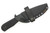 Very Good Knife Company - Rogue - 4" 80CRV2 Fixed Blade W/ Black Canvas Micarta Handle