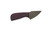 Very Good Knife Company - Mosquito - 1.75" AEB-L Green Cerakote Fixed Blade W/ Red Canvas Micarta Handle W/ Grey Kydex Sheath & Lanyard