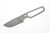 Very Good Knife Company - Cub - 2.6" AEB-L Fixed Blade W/ Skeletonized Handle W/ FDE Kydex