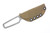 Very Good Knife Company - Cub - 2.6" AEB-L Fixed Blade W/ Skeletonized Handle W/ FDE Kydex