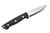 Lishen Knives - Dakota - 3.75" AEB-L Scandi Grind Fixed Blade W/ Black Canvas Micarta Handle