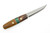Lishen Knives - Udskaerer - 3.5" AEB-L Fixed Blade W/ Redwood Burl, Curly Maple, & Zebra Wood W/ Brass Pins Handle