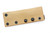 Lishen Knives - Little Holston - 2.3" AEB-L Flat Grind Fixed Blade W/ Red Canvas Micarta W/ Aluminum Pins Handle
