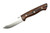Lishen Knives - Dakota - 3.75" AEB-L Saber Grind Fixed Blade W/ Desert Ironwood W/ Mosaic Pins Handle - 1