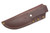 Lishen Knives - Warden - 5.5" AEB-L Fixed Blade W/ Indonesian Burl, Red Palm, & Wenge Black Liners W/ Mosaic Pins Handle