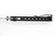 Half Face Blades - Disaster Folder - Polished Multilayered Acid Etched S45VN Blade, Anodized Black Handle, Black Nitride Frame, Dimpled Grip, Deep Carry Pocket Clip
