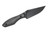 Black Bird Blades - The Grackle - 3.2" Nitro-V steel fixed W/ Black Canvas Micarta Handle