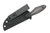 Black Bird Blades - The Grackle - 3.2" Nitro-V steel fixed W/ Black Canvas Micarta Handle