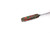 Black Bird Blades - Micro Rooks - 1.9" 80crv2 steel fixed W/ Multicolored Grip-X Handle