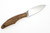 Cypress Creek Knives - Canadian Belt Knife- 3" LC200N Fixed Blade W/ Spalted Maple W/ Green Liners Handle