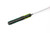 Lex Rex Customs - Midsize Shard - 3.5" 80crv2 Steel Fixed Knife W/ Green & Teal Grip-x W/ Black & Copper Tru-Stone Handle 