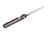 Ice Age Blades - JS1 - 3.2" Magnacut Steel Fixed Knife W/ Black/Red/White Paint Splatter 6061 Anodized Aluminum Handle 