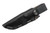 Ice Age Blades - Mammoth Hunter - 4" CPM3V Steel Fixed Knife W/ Textured Black & Tan Richlite Paper Micarta Handle 