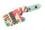 Tactical Pterodactyl Knives - Mini Camper - 1.75" CPM 154 Fixed Blade W/ Jade G10 Handle & Southwestern Print Kydex Sheath