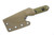 Tactical Pterodactyl Knives - Mini Bowie - 1.75" CPM 154 Fixed Blade W/ OD Green G-10 Handle & OD Green Kydex Sheath