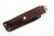 LT Wright Knives Small Pouter - AEB-L Steel - Flat Grind - Black Bone w/ Toxic Green Liners