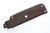 LT Wright Knives Small Pouter - AEB-L Steel - Flat Grind - Black Canvas W/ White Liners - Polished