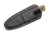 Dave Wenger Blades - Crafter - 2.75" Magnacut Fixed Blade W/ Brown Linen Micarta Handle - Kydex Sheath