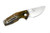 Fox Knives - Suru  - 2.36"  Satin M398 Steel Folding Blade w/ Extrusion C85002 Handle