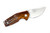 Fox Knives - Suru  - 2.36"  Satin M398 Steel Folding Blade w/ Rhodoid Block 004300 Handle