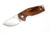 Fox Knives - Suru  - 2.36"  Satin M398 Steel Folding Blade w/ Rhodoid Block 004300 Handle