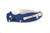 Spyderco Knives - Manix 2 - 3.37" CPM Spy27 Steel Folding Pocket Knife w/ Cobalt Blue Textured G-10 Handle