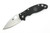 Spyderco Knives - Manix 2 Lightweight - 3.37" CTS BD1N Steel Folding Pocket Knife w/ Black Textured FRCP Handle