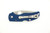 Spyderco Knives - Native 5 - 2.95" CPM SPY27 Steel Folding Pocket Knife w/ Textured Cobalt Blue G-10 Handle