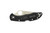 Spyderco Knives - Delica 4 Lightweight - 2.9" VG-10 Steel Folding Pocket Knife w/ Textured Black FRN Handle
