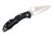 Spyderco Knives - Delica 4 Lightweight - 2.9" VG-10 Steel Folding Pocket Knife w/ Textured Black FRN Handle
