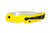 Spyderco Knives - Native Chief Lightweight - Salt Edition - 4" Magnacut Steel Folding Pocket Knife w/ Yellow Textured FRN Handle