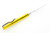 Spyderco Knives - UK Penknife - Salt Edition - 3" Magnacut Steel Folding Pocket Knife w/ Yellow Textured FRN Handle