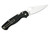 Spyderco Knives - Para Military 2 Lightweight - 3.47" CTS-BD1N Satin Steel Folding Pocket Knife w/ Black Textured FRN Handle
