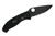 Spyderco - Tenacious - 3.39" 8Cr13MoV Black DLC Steel Folding Knife w/ Textured Black G-10 Handle