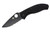 Spyderco - Tenacious - 3.39" 8Cr13MoV Black DLC Steel Folding Knife w/ Textured Black G-10 Handle