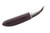 Woods Monkey - Kerf Carver by L.T. Wright - AEB-L Steel - Scandi Grind - Stonewash Finish - Double Red Micarta Handle
