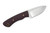 Battle Horse Knives - Slug - 01 Steel Fixed Blade w/ Marron Canvas Micarta W/ Green Liners Handle