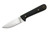Battle Horse Knives - Woodsman - 01 Steel Fixed Blade w/ Black Canvas Micarta W/ Green Liners Handle