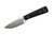 Battle Horse Knives - Highland Trail - 2.375" 01 Steel Fixed Blade w/ Black Canvas Micarta W/ Green Liners Handle